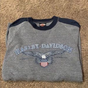 Vintage long sleeve Harley Davidson!